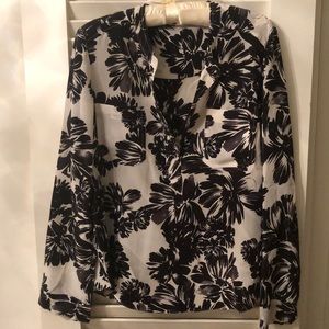 Floral Silk Blouse